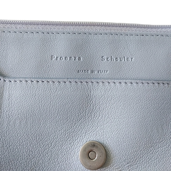 Proenza Schouler Light Purple Leather Convertible Crossbody Bag - Picture 7 of 16